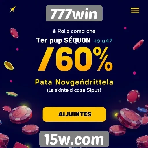 Promoções atuais do site 777win para novos jogadores